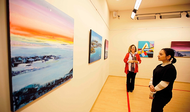 SANKO SANAT GALERİSİ’NDEKİ ‘DİNGİNLİK’ TEMALI RESİM SERGİSİ
