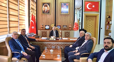 İYİ Parti Tokat İl Başkanı Erkan Er’den İl Genel Meclis Başkanı Ali İhsan Gürel’e Ziyaret