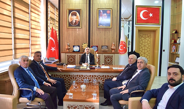 İYİ Parti Tokat İl Başkanı Erkan Er’den İl Genel Meclis Başkanı Ali İhsan Gürel’e Ziyaret